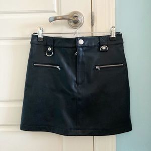 Urban Outfitters Leather Mini-Skirt